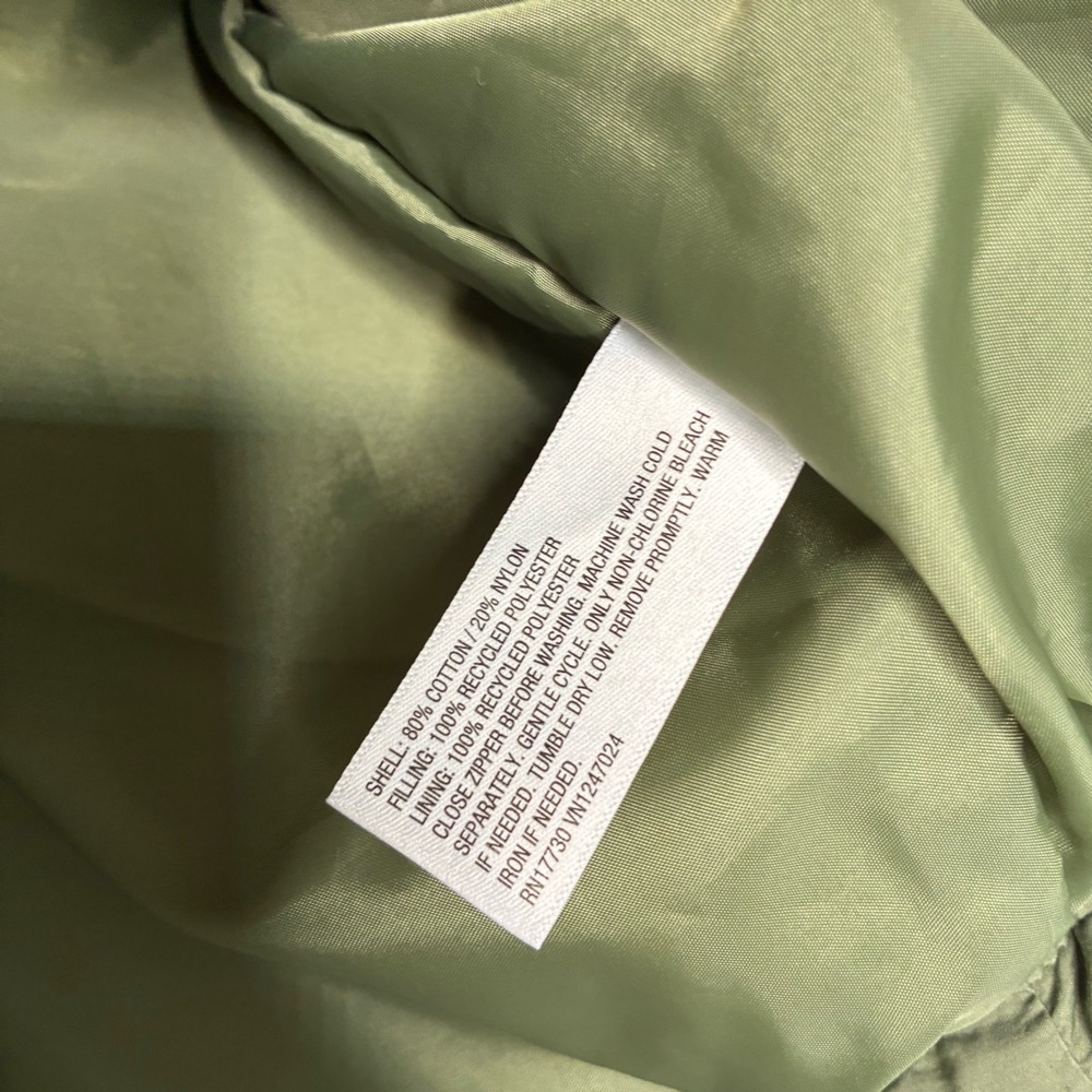 Universal thread quilted full zip lightweight coat - image 3